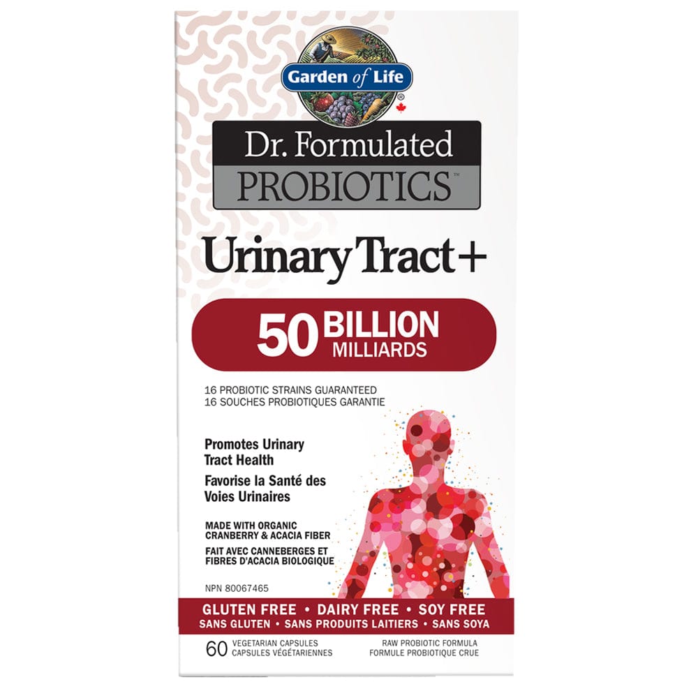 GARDEN OF LIFE Suppléments Urinary tract+ 60caps