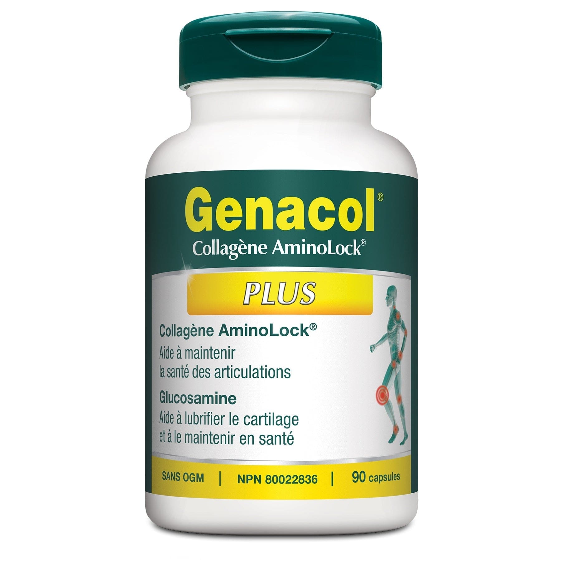 GENACOL Suppléments Genacol plus + / glucosamine 90caps