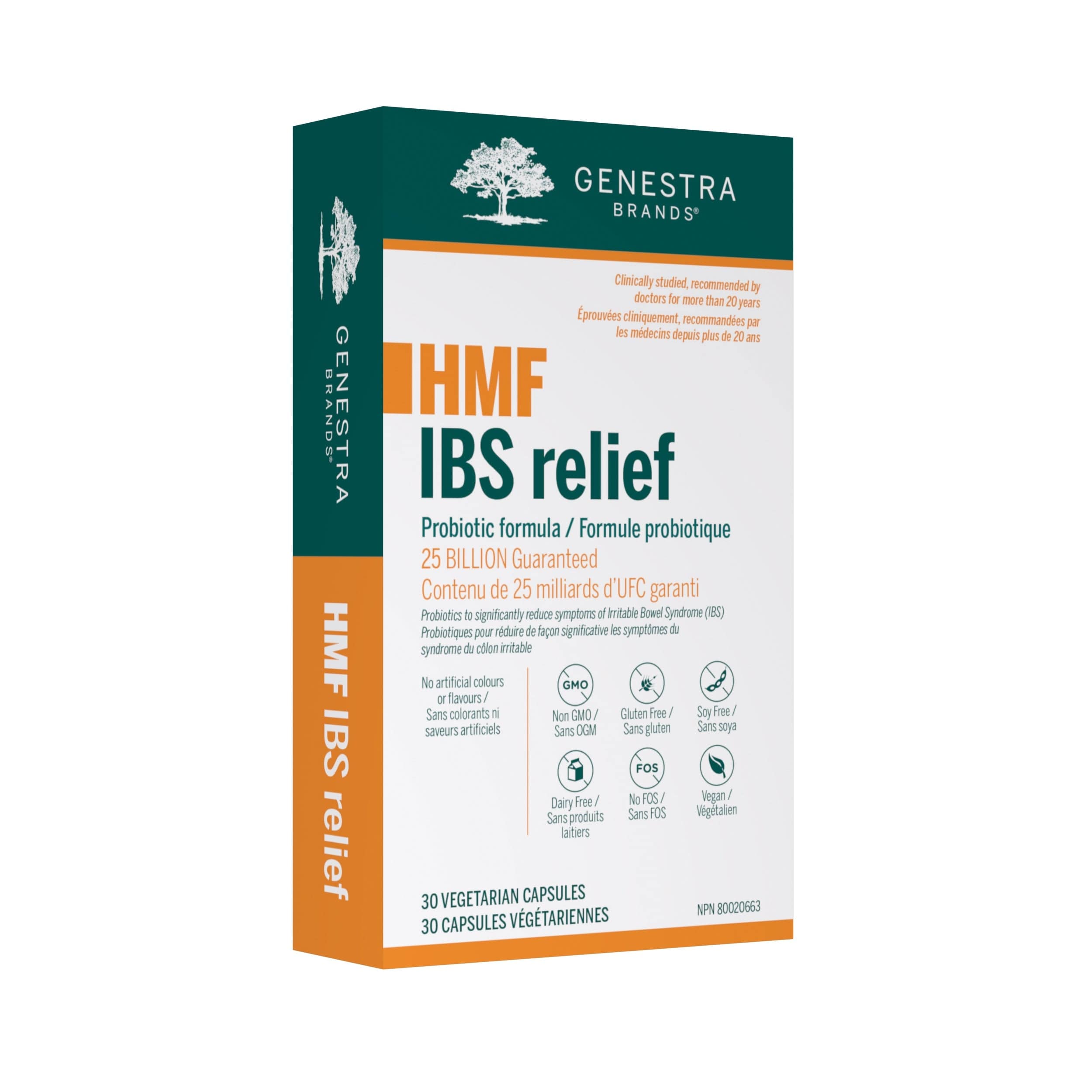 GENESTRA BRANDS Suppléments HMF IBS relief 30caps