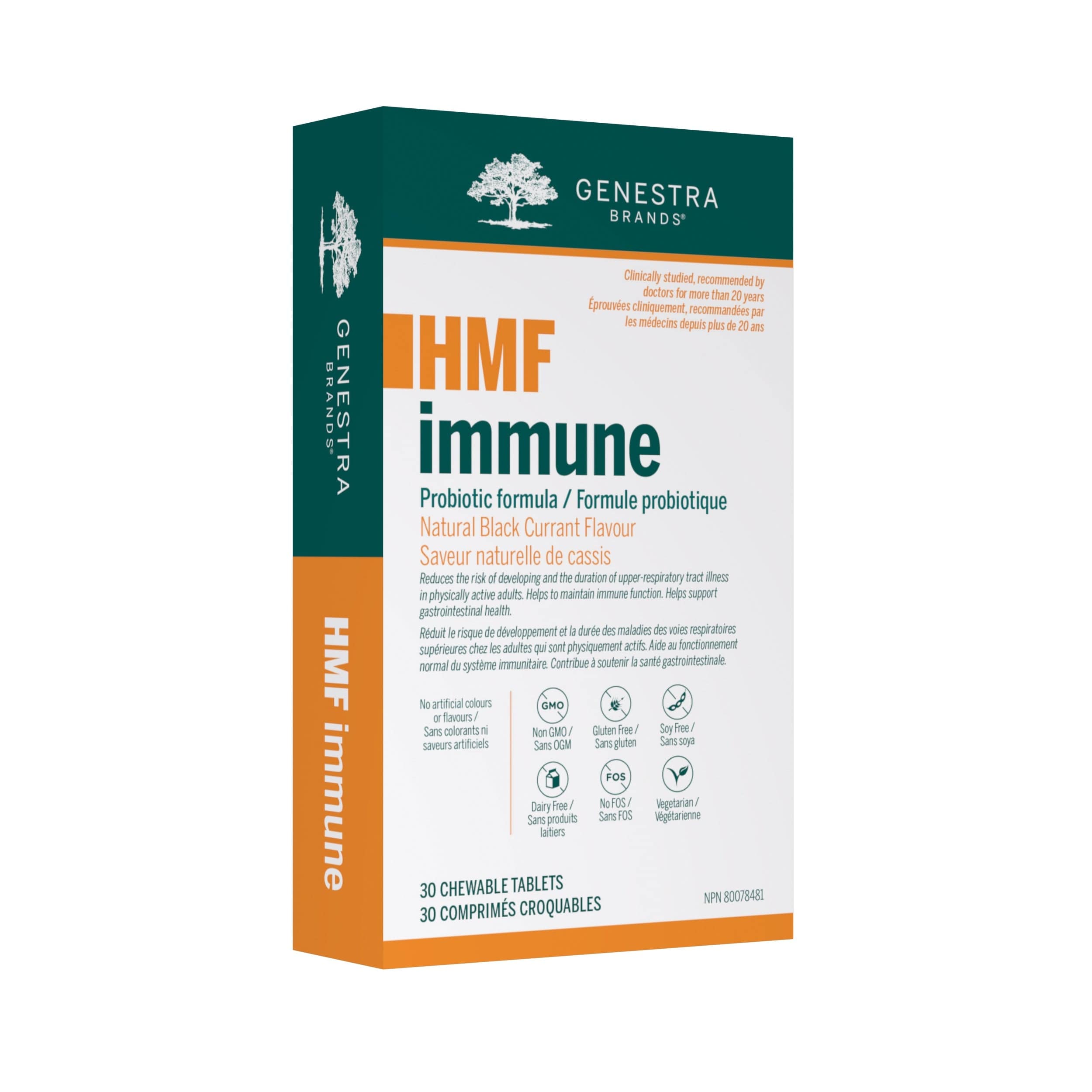 GENESTRA BRANDS Suppléments HMF immune 30comp