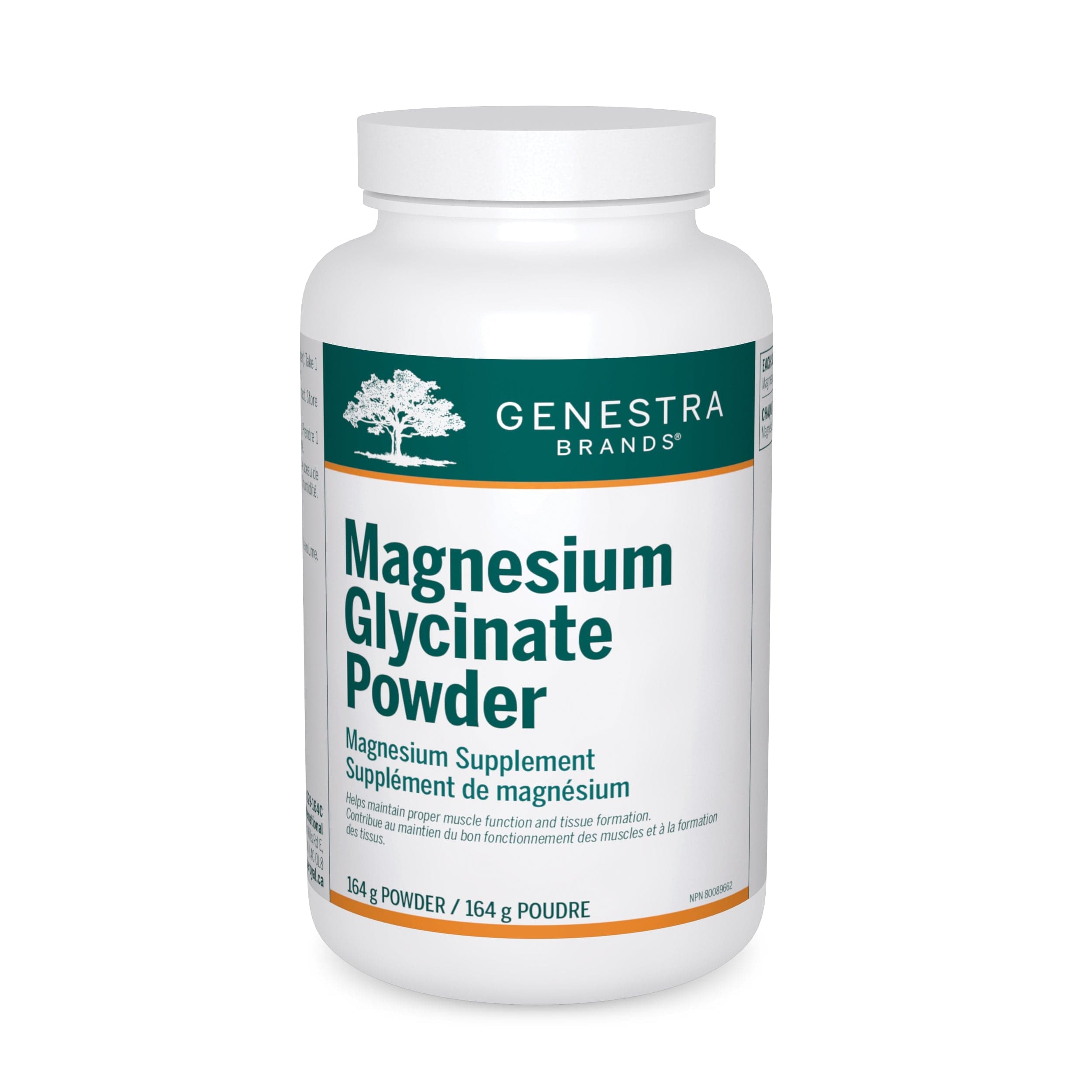 GENESTRA BRANDS Suppléments Magnésium glycinate  164.4 g