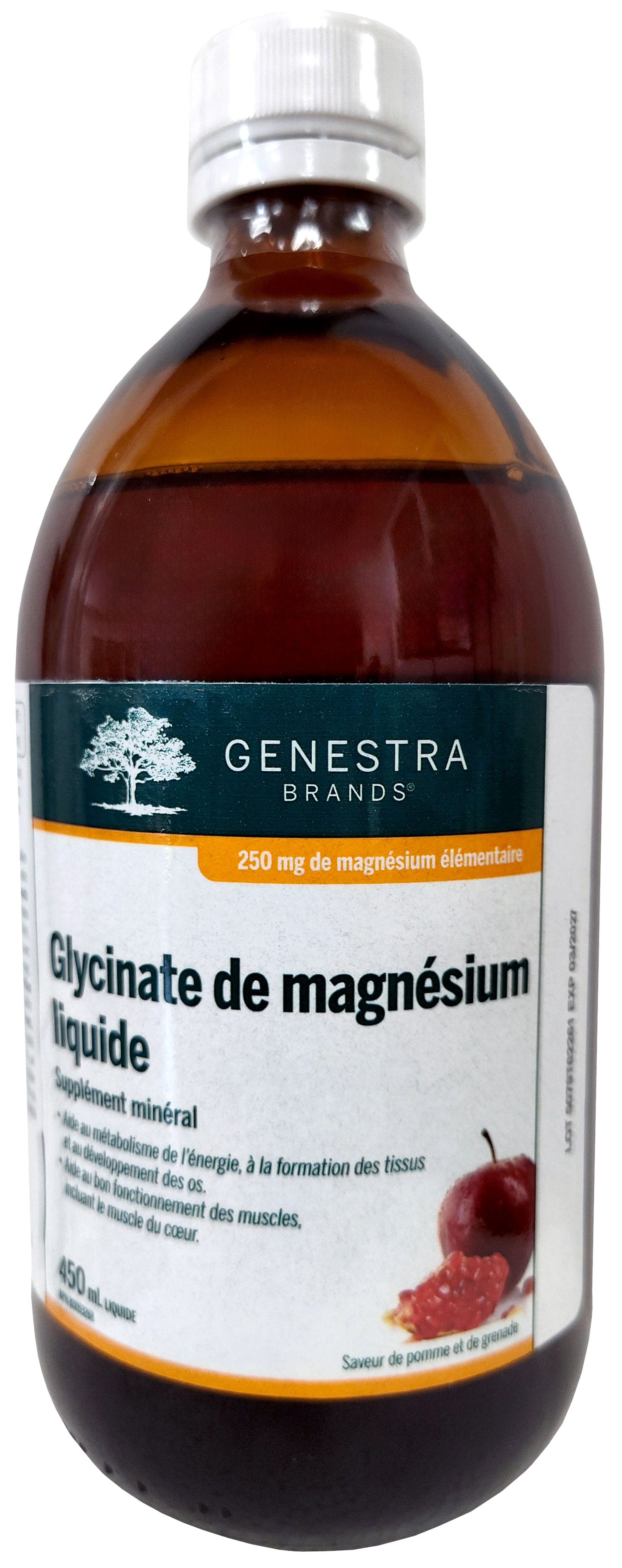 GENESTRA BRANDS Suppléments Magnésium glycinate  450ml