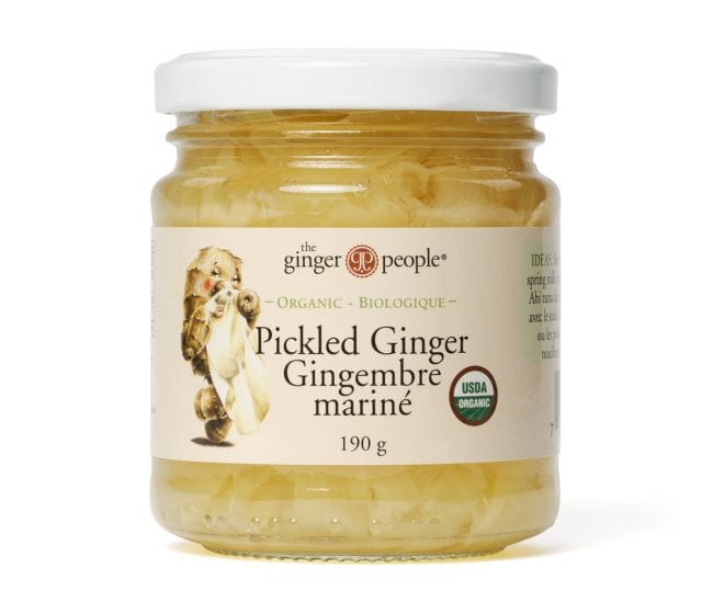 GINGER PEOPLE Épicerie Gingembre mariné bio 190g