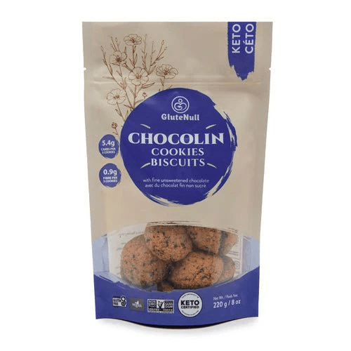 GLUTENULL Épicerie Biscuits avec du chocolat fin non sucré 220g