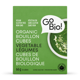 GO BIO Épicerie Bouillon légumes sans gluten bio 66g