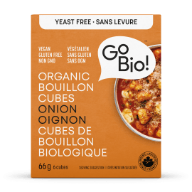 GO BIO Épicerie Bouillon oignon sans gluten bio 66g