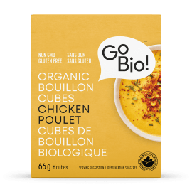 GO BIO Épicerie Bouillon poulet sans gluten bio 66g