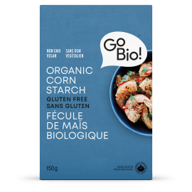 GO BIO Épicerie Fécule de maïs sans gluten bio 150g