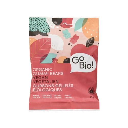 GO BIO Épicerie Oursons gélifiés bio végétaliens 75g
DATE DE PÉREMPTION : 23 NOVEMBRE 2025