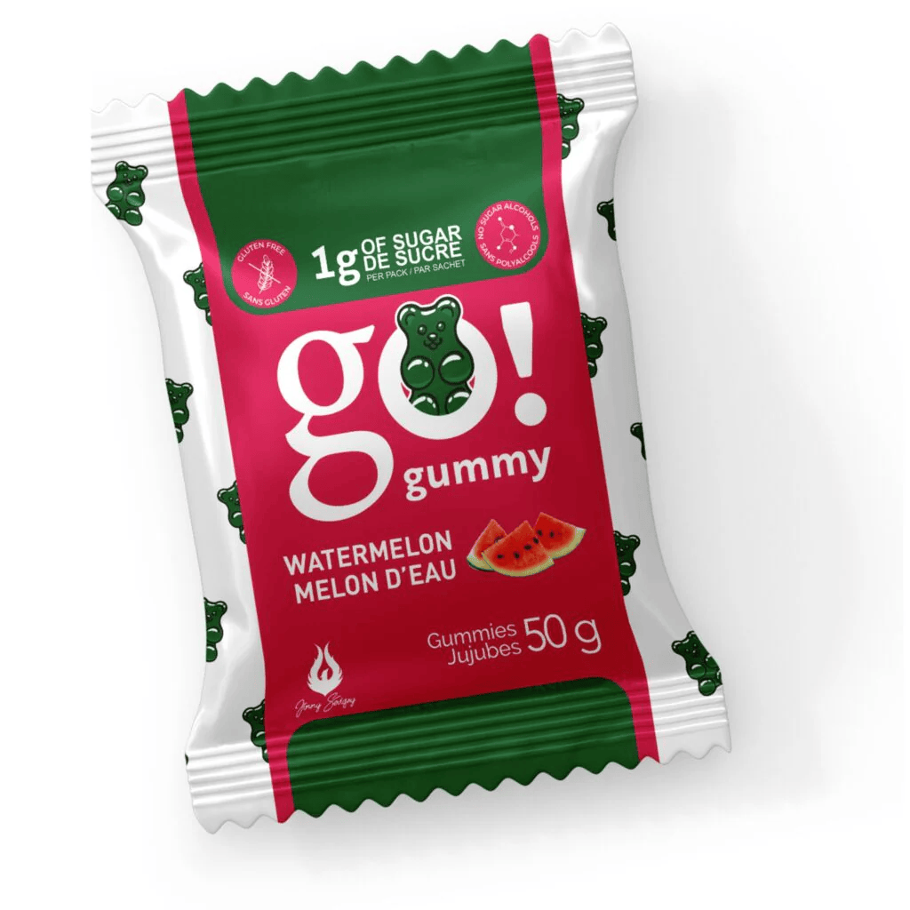 GO GUMMY Épicerie Jujubes melon d'eau 50g