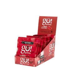 GO NUTRITION Épicerie Go Gummy - bonbons Fraises givrées 12x50g