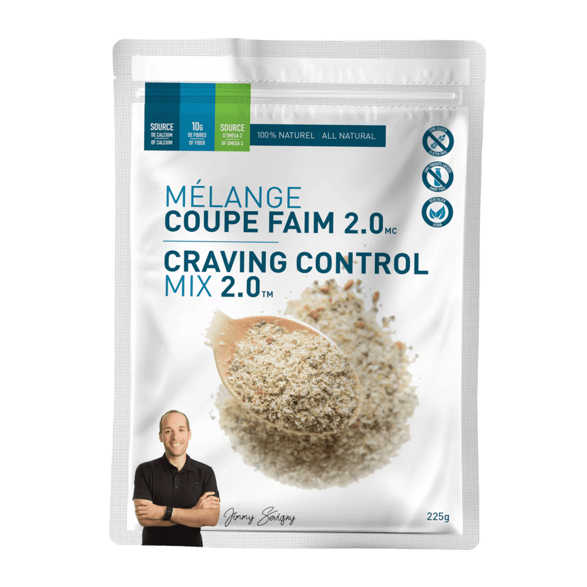 GO NUTRITION Épicerie Mélange coupe faim 2.0 225g