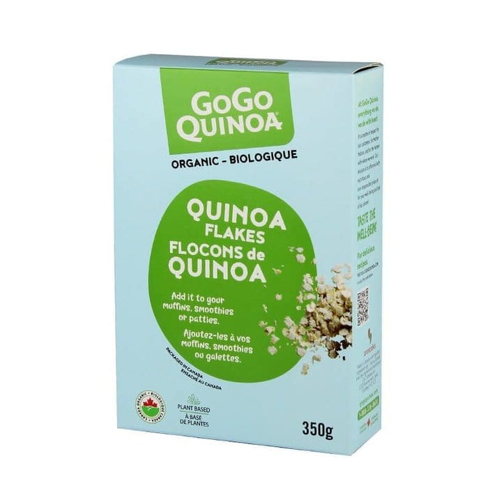 GOGO QUINOA Épicerie Flocons de quinoa biologiques 350g