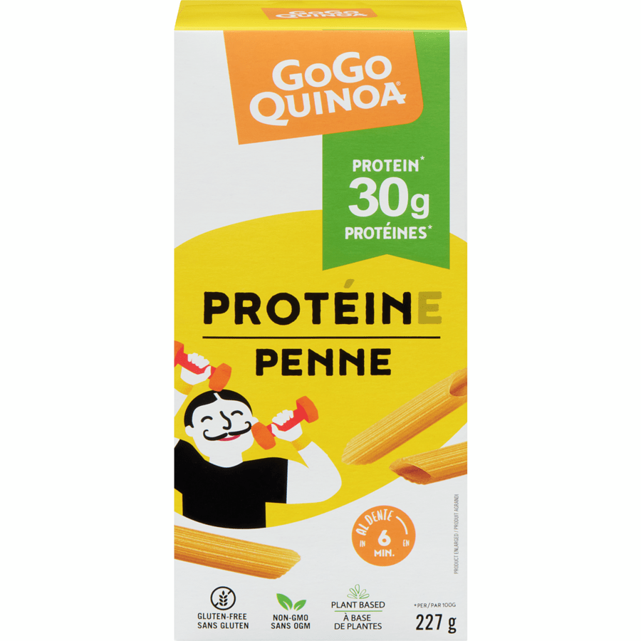 GOGO QUINOA Épicerie Pâtes protéinées penne 227g