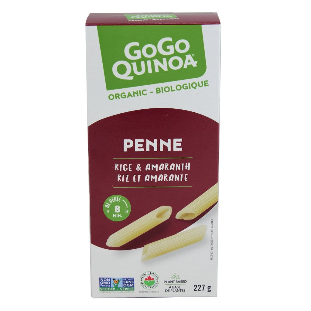 GOGO QUINOA Épicerie Penne riz amarante 227g