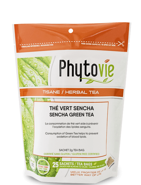 GOURMET NUTRITION Suppléments Thé sencha vert  25's