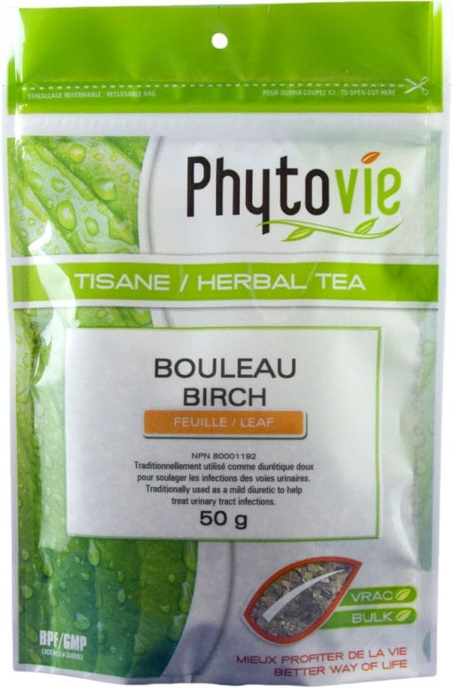 GOURMET NUTRITION Suppléments Tisane Bouleau (feuille) 50g