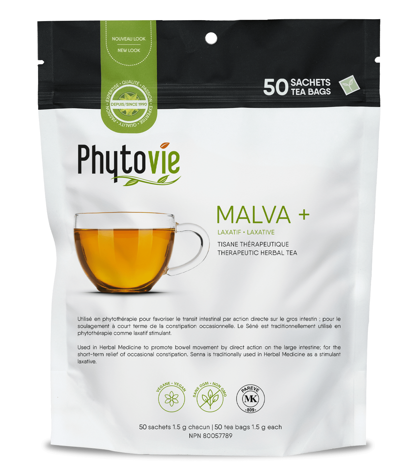 GOURMET NUTRITION Suppléments Tisane malva +  50s