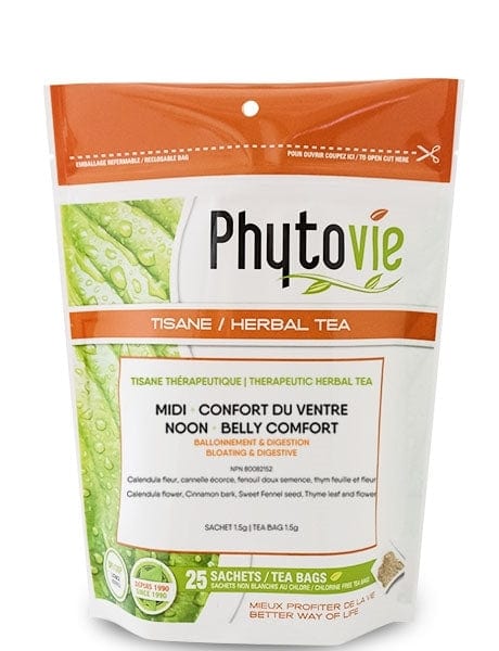 GOURMET NUTRITION Suppléments Tisane Midi confort du ventre 25's
