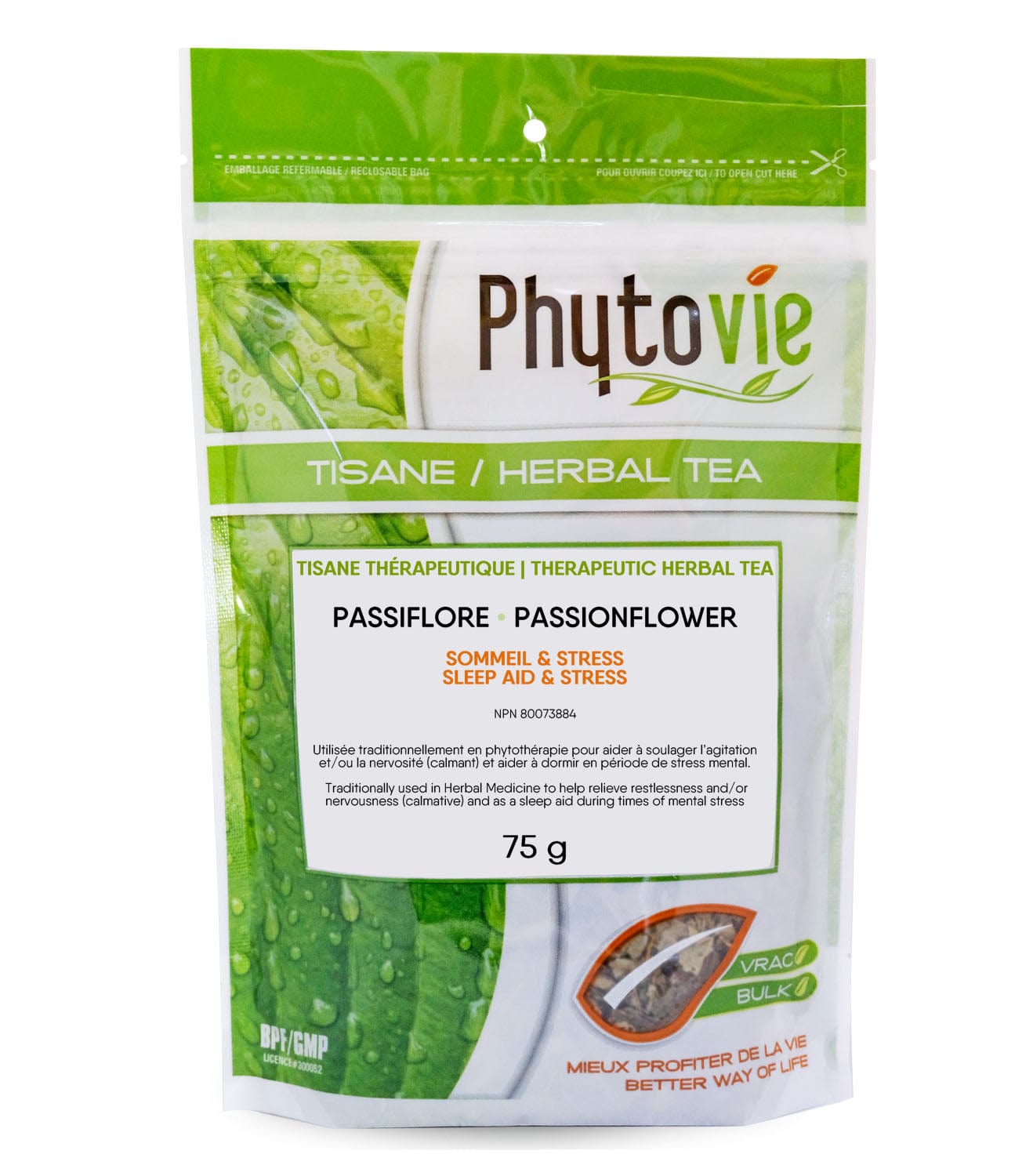 GOURMET NUTRITION Suppléments Tisane Passiflore (herbe) 75g