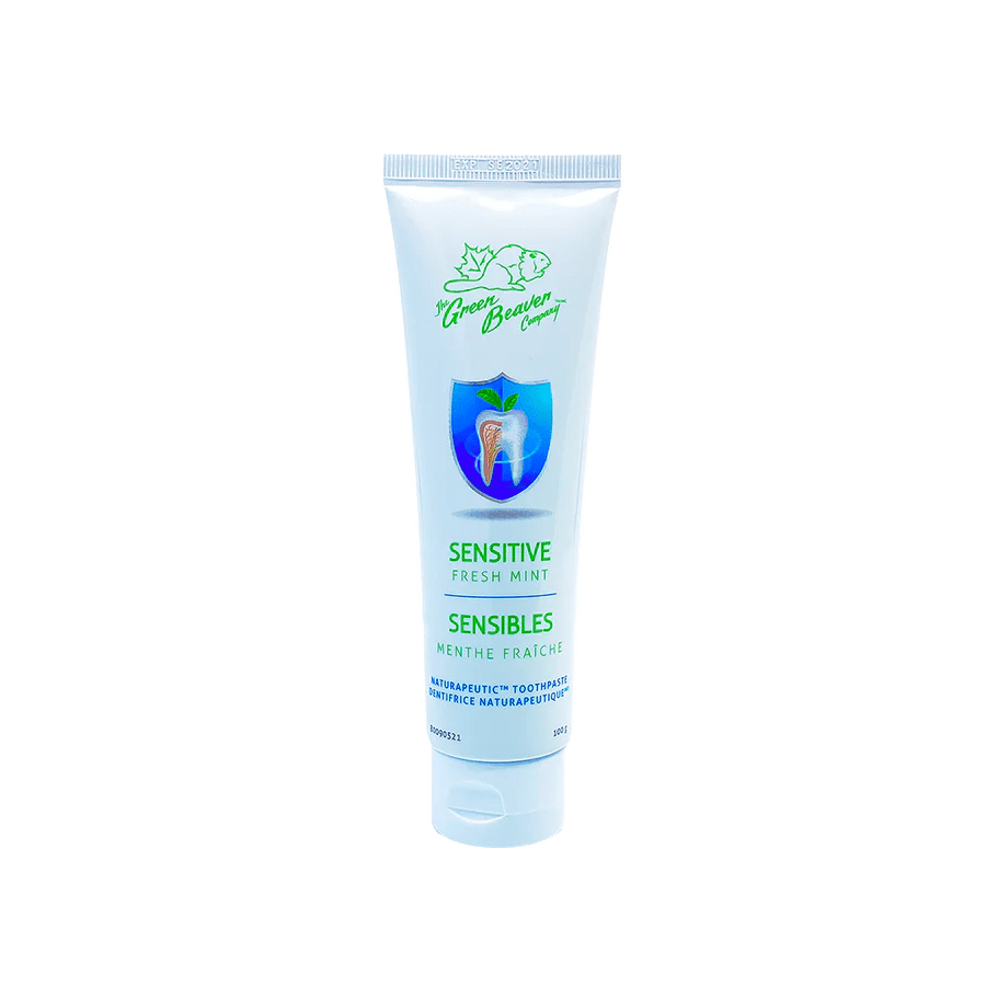 GREEN BEAVER Soins & beauté Dentifrice naturapeutique menthe fraîche (sensibilité)  100g