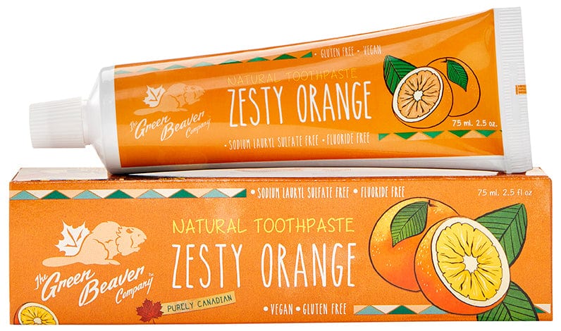 GREEN BEAVER Soins & beauté Dentifrice orange fruitée 75ml