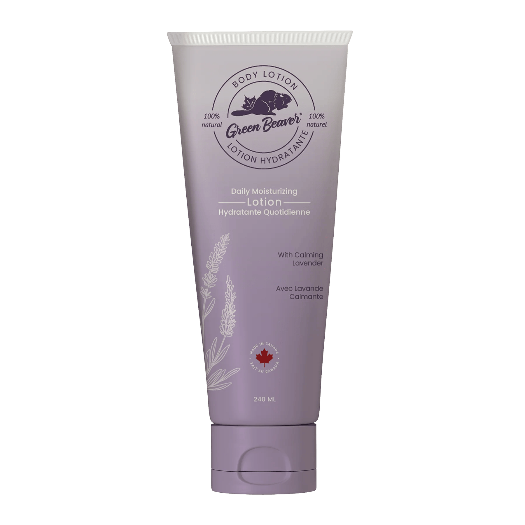 GREEN BEAVER Soins & beauté Lotion corps et mains lavande bio 240ml