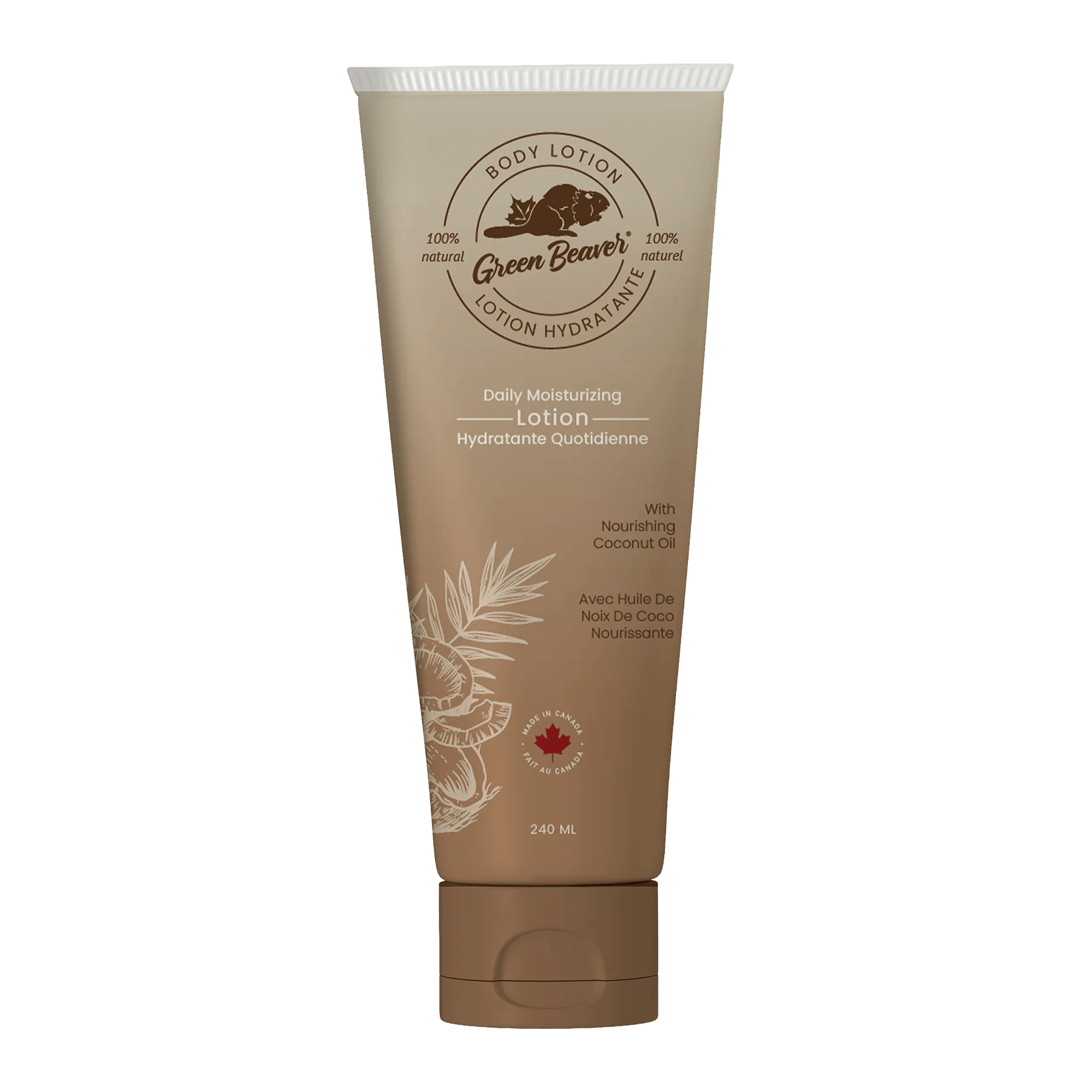 GREEN BEAVER Soins & beauté Lotions corps et mains noix de coco bio 240ml