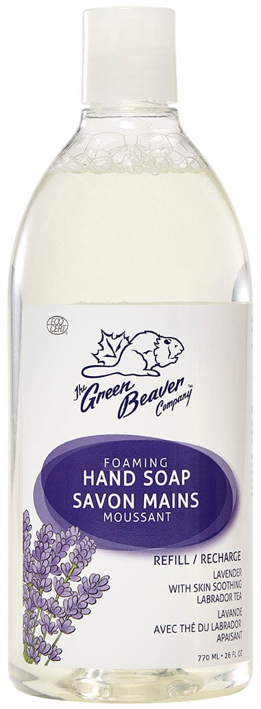 GREEN BEAVER Soins & beauté Savon bio lavande recharge  / romarin 770ml
