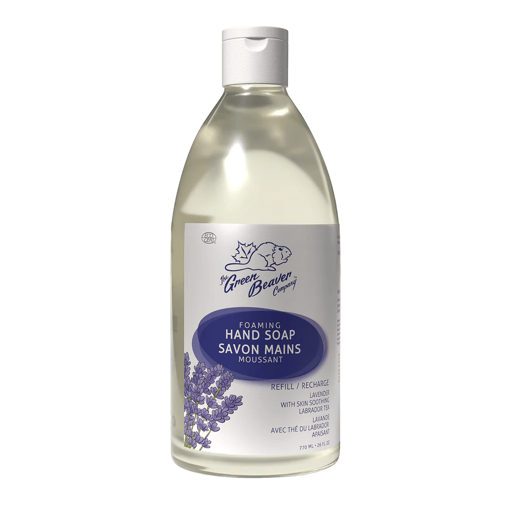 GREEN BEAVER Soins & beauté Savon bio lavande recharge  / romarin 770ml