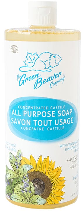 GREEN BEAVER Soins & beauté Savon tout-usage menthe givrée 990ml