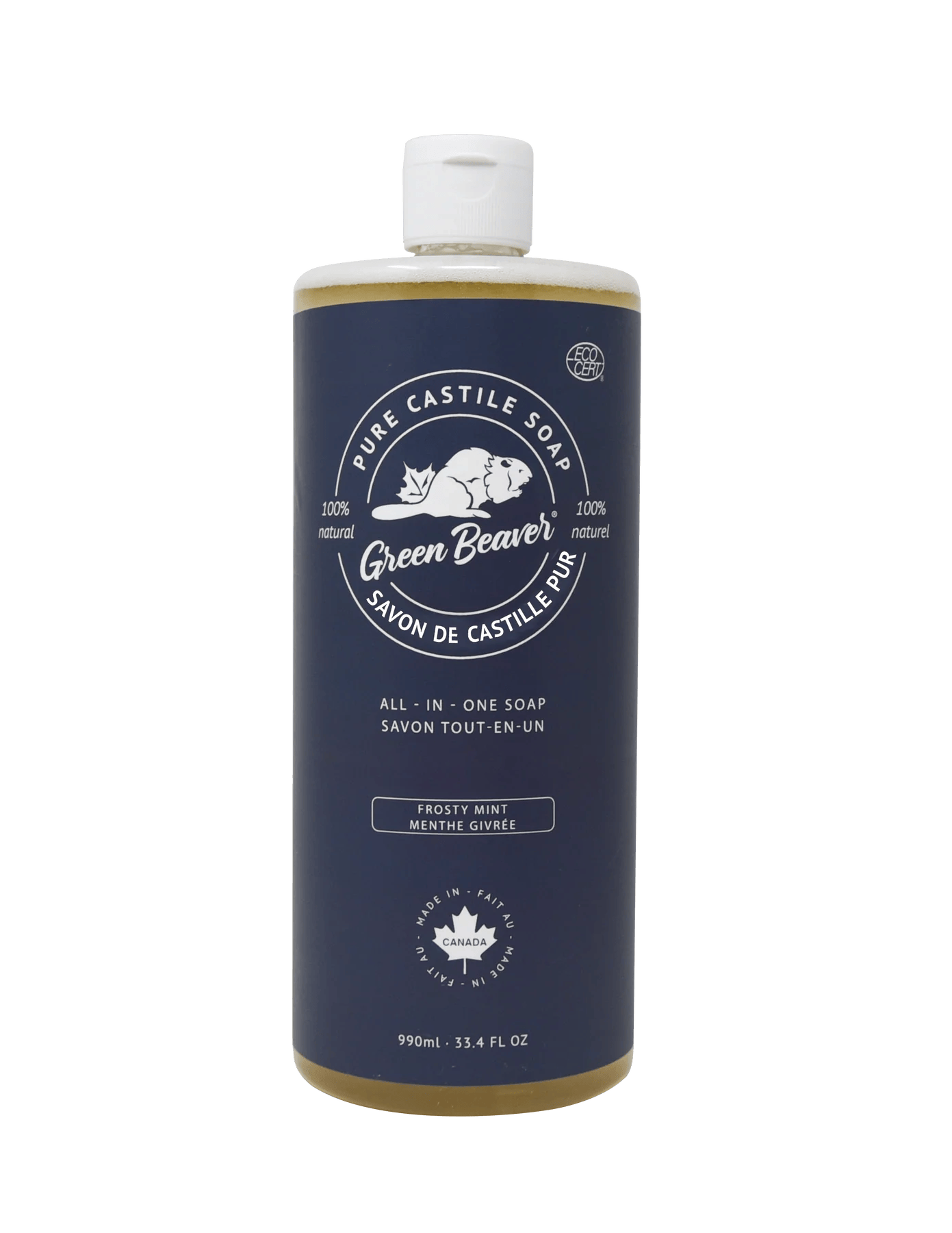 GREEN BEAVER Soins & beauté Savon tout-usage menthe givrée 990ml