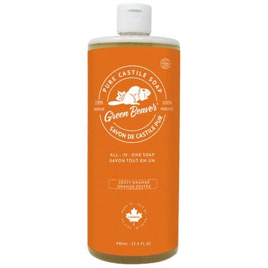 GREEN BEAVER Soins & beauté Savon tout-usage orange fruitée 990ml