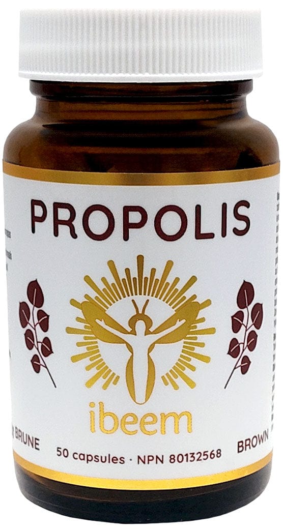 HAPPY CULTURE Suppléments Capsules de propolis brune de Peuplier 50caps