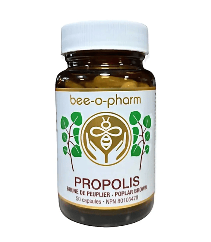 HAPPY CULTURE Suppléments Capsules de propolis brune de Peuplier 50caps