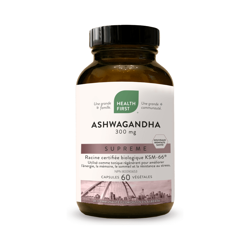 HEALTH FIRST Suppléments Ashwagandha 300mg 60vcaps