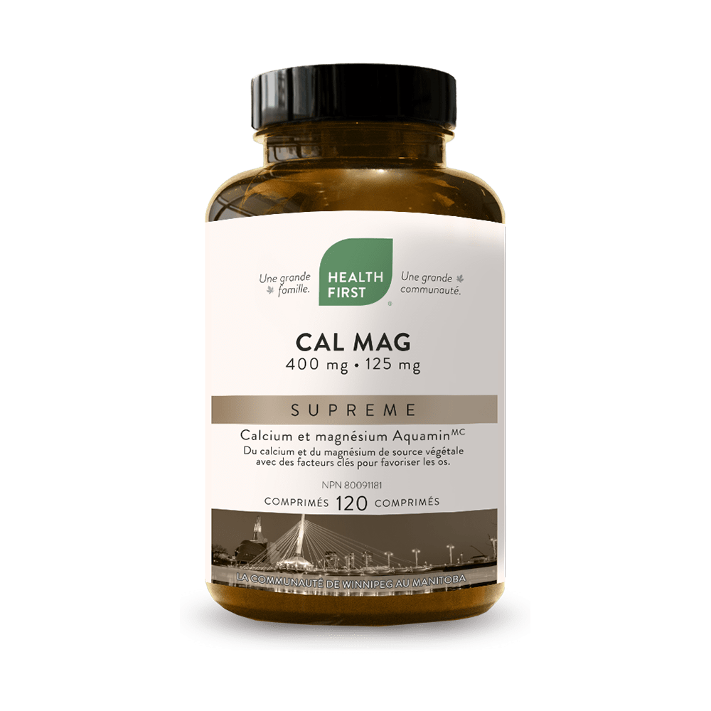 HEALTH FIRST Suppléments Cal-mag supreme 120comp