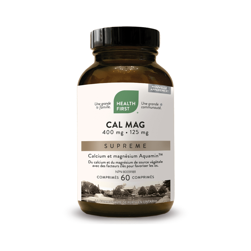 HEALTH FIRST Suppléments Cal-mag suprême 60comp