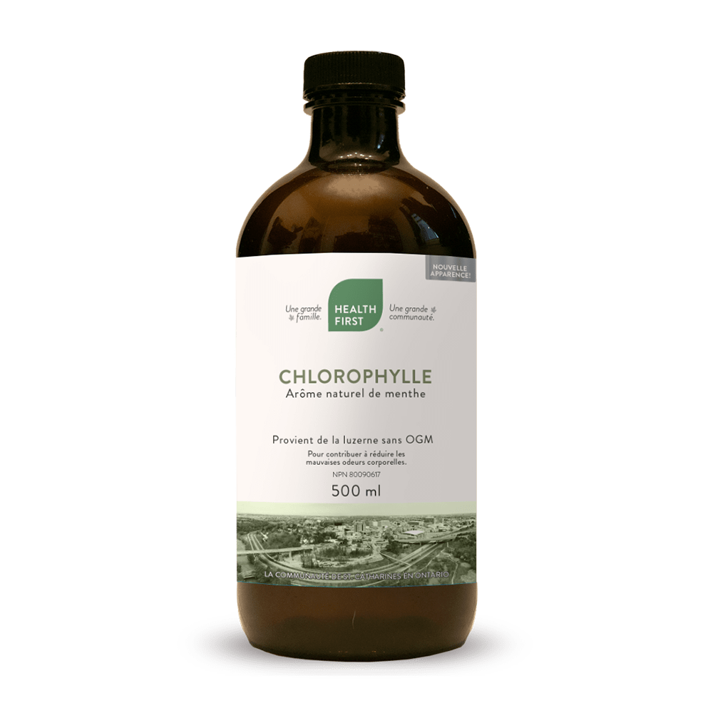 HEALTH FIRST Suppléments Chlorophylle arôme de menthe 500ml