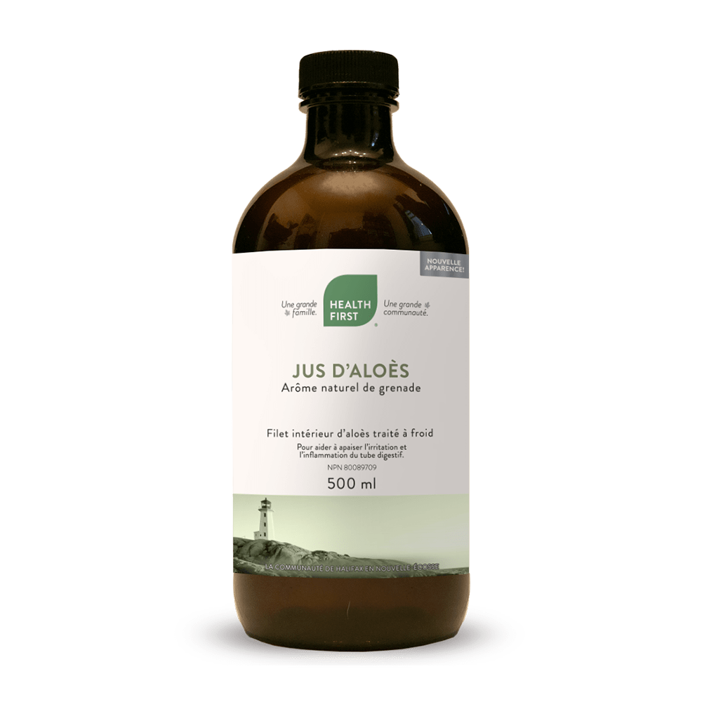 HEALTH FIRST Suppléments Jus d'aloès arôme de grenade 500ml