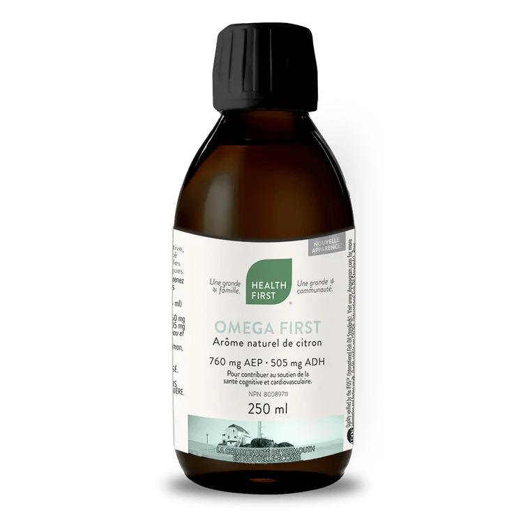 HEALTH FIRST Suppléments Omega first arôme de citron 250ml