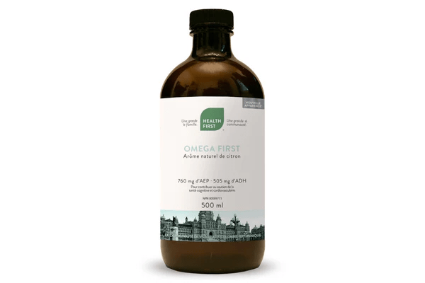 HEALTH FIRST Suppléments Omega first arôme de citron 500ml