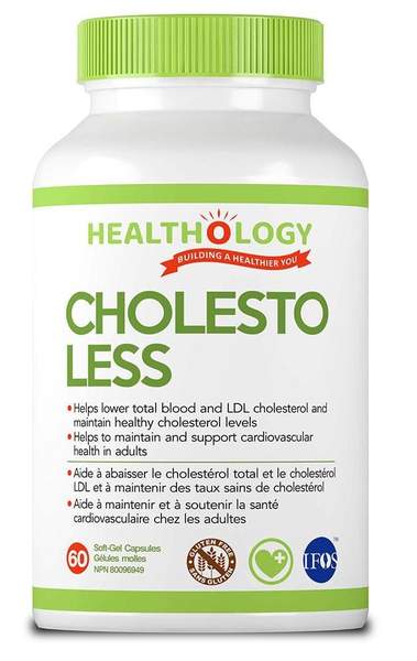 HEALTHOLOGY Suppléments Cholesto-less 60gels