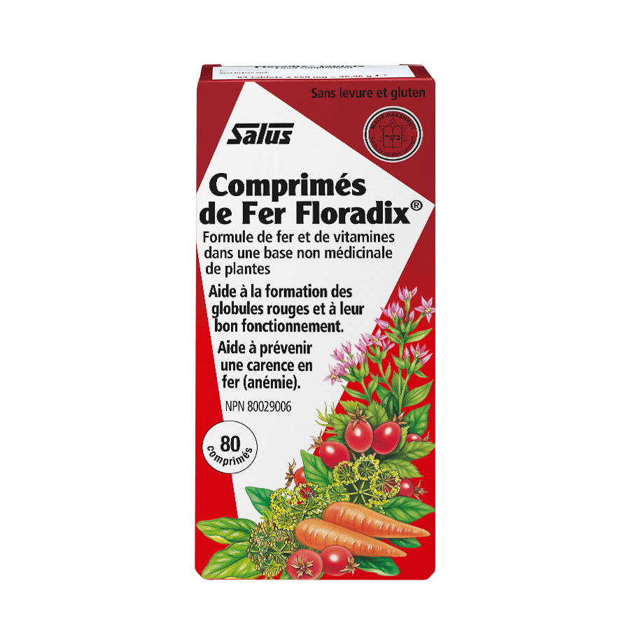 HEALTHOLOGY Suppléments Fer floradix 80comp