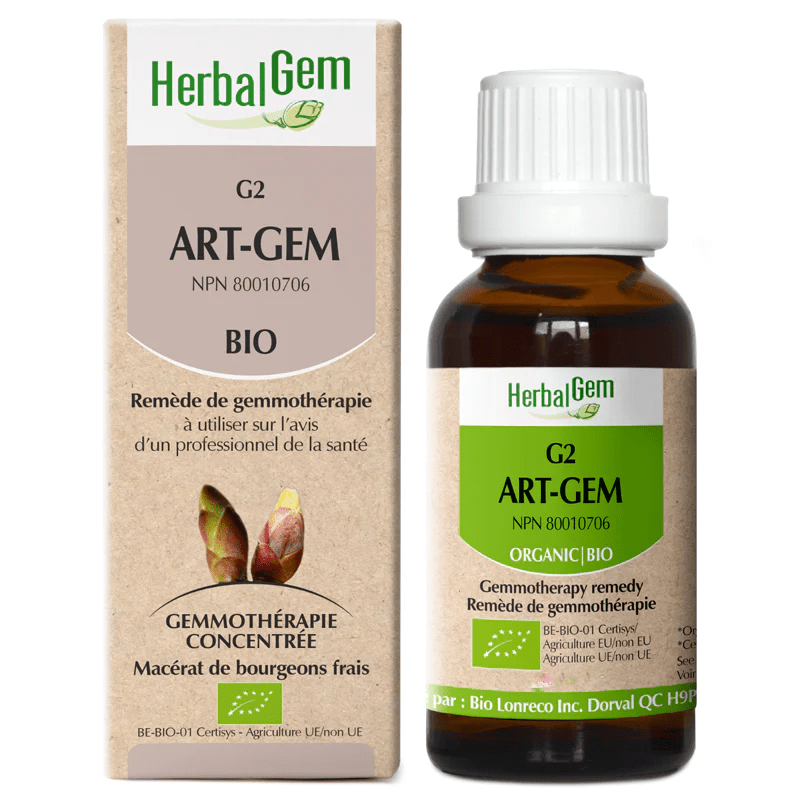 HERBAL GEM Suppléments Art-Gem bio (G-2) 30ml
