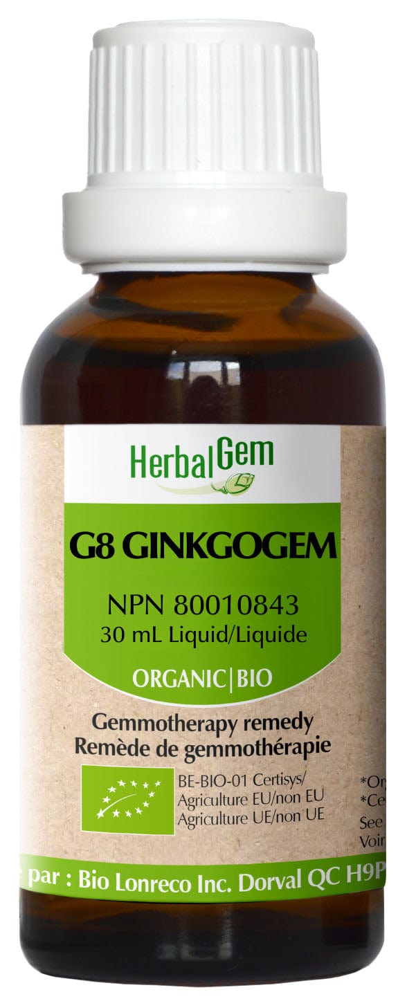 HERBAL GEM Suppléments Ginkgogem bio (G-8) 30ml