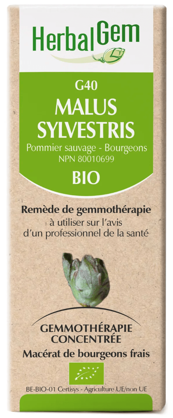 HERBAL GEM Suppléments Malus Sylvestris bio (G-40) 30ml