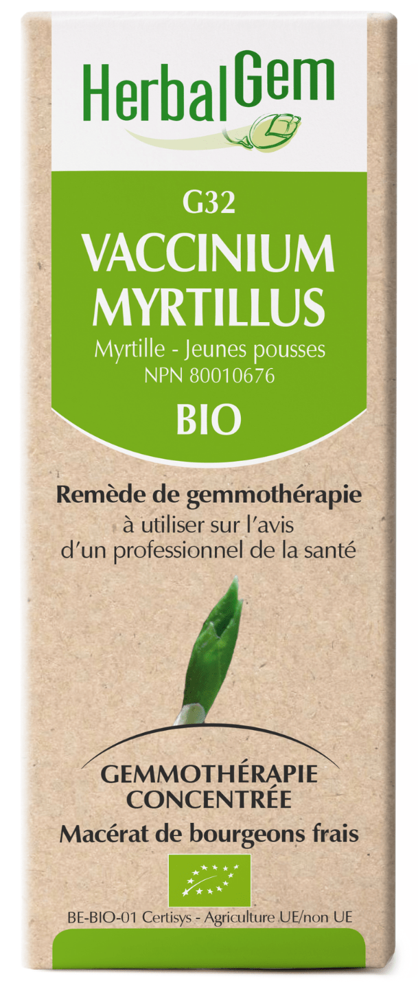 HERBAL GEM Suppléments Vaccinium myrtillus bio (G32) 50ml