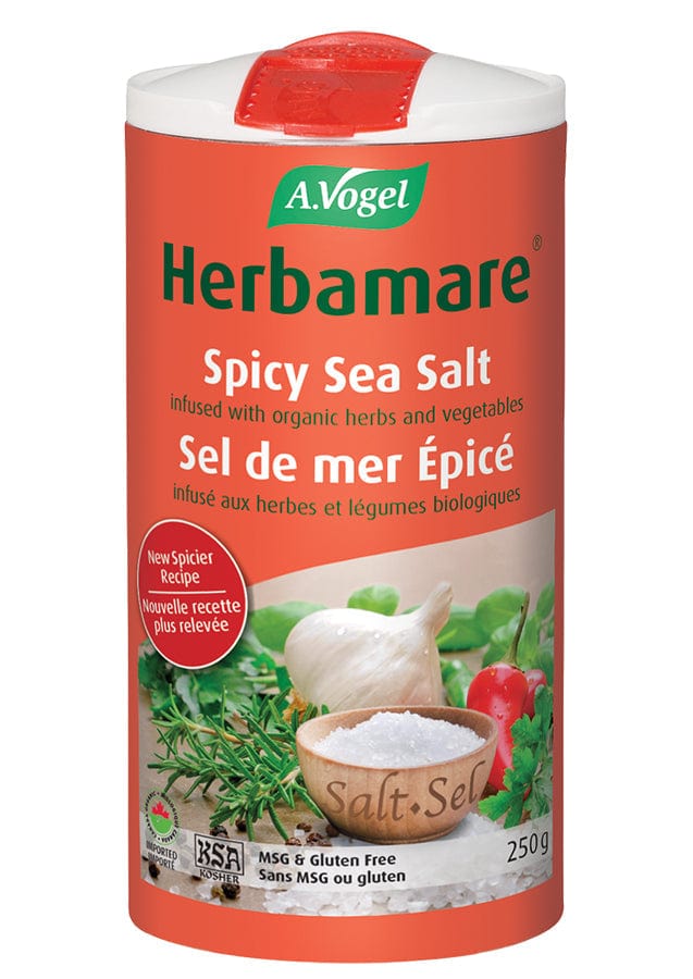 HERBAMARE Épicerie Sel de mer aux herbes épicé 250g