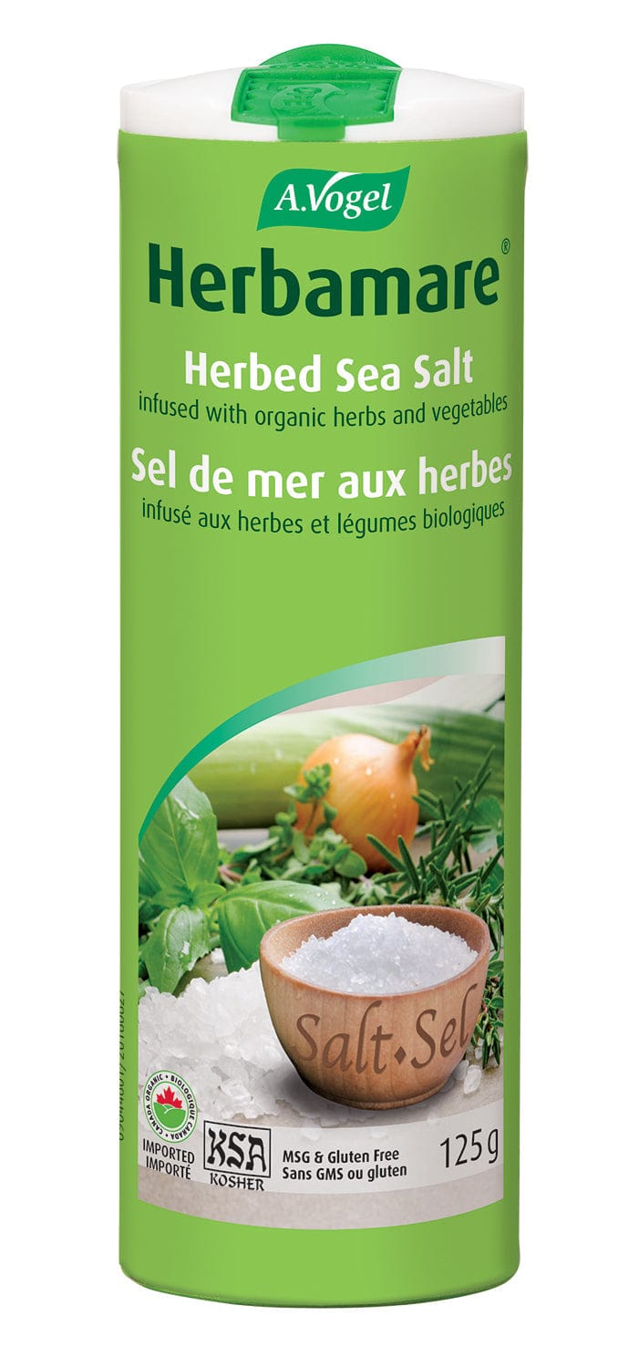 HERBAMARE Épicerie Sel de mer aux herbes régulier 125g